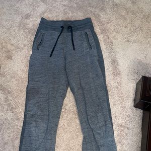 Grey lululemon joggers size 2 full length
